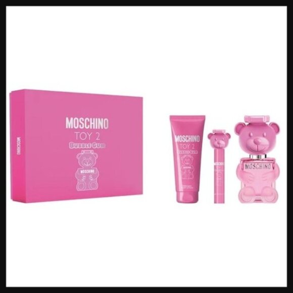 Moschino Toy 2 Bubble Gum Gift Set 3pc NIB - Picture 1 of 8